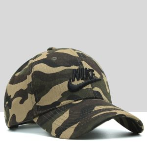 Nike Cap In Green Camo
