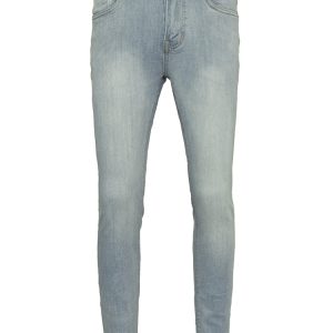 Skinny Jeans In Dirty Light Wash Blue