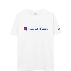 Champion Graphic Big Logo T-Shirt In White 1