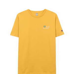 Champion Change The World T-Shirt In Yellow