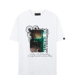 Minimalism Tee In White