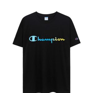 Champion T-Shirt In Black 1