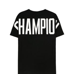 Champion Big Logo T-Shirt In Black