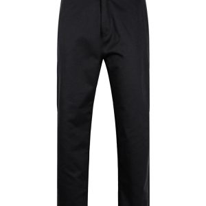 Baggy Khaki Pants In Black