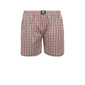 K300 Flannel Boxer In Red/White