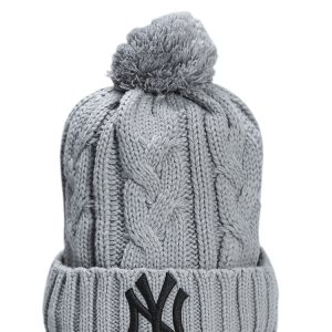 NY Beanies In Grey