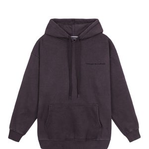 Three Hundred Embroidered Logo Hoodie In Brown