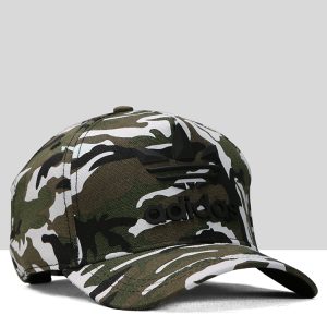 Adidas Cap In White Camo