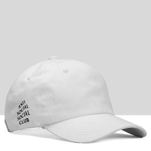 Anti Social Social Club Cap In White