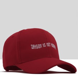 Saigon Is Not Hurry Cap In Red