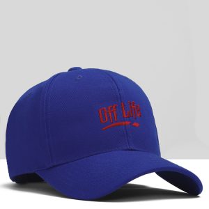 Off Life Cap In Blue