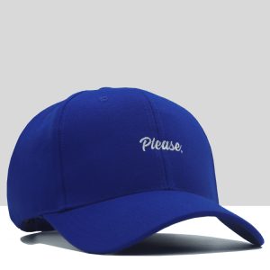 Please Cap In Blue