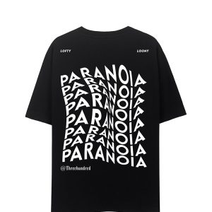 Paranoia Tee In Black