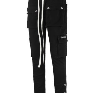 3Hundred Cargo Pant With Multi-Pockets In Black