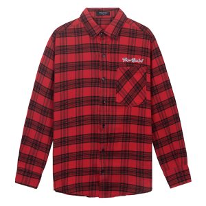 Three Hundred Flannel Shirt In Red