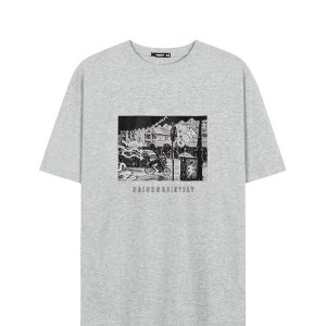 Saigon Rainy Day Tee Grey