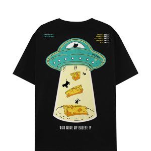 Cheese Hundred UFO Tee Black