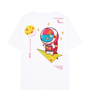 Fly Me To The Moon Tee White 1