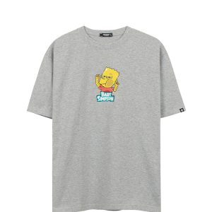 Bart Simpson Tee Grey 1