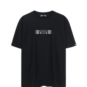 Three Hundred Bandana Tee In Black 1