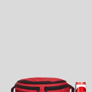 Lets Music Waist Bag In Red