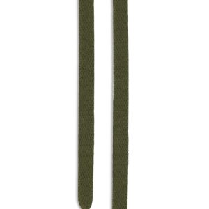Flat Shoelaces In Dark Green