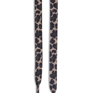 Flat Shoelaces Leopard Printing