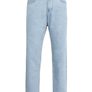 Baggy Jean In Mid Stone Wash Blue