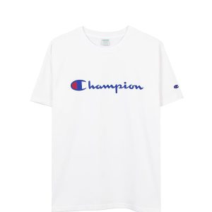 Champion Graphic Big Logo T-Shirt In White