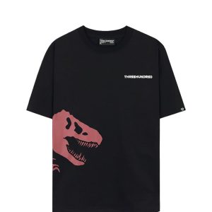 Carnivorous Dinosaur Species Tee In Black
