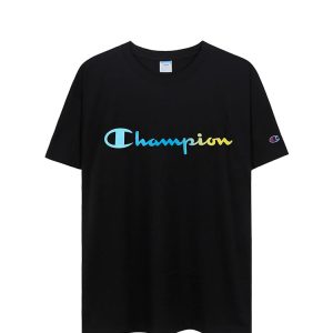 Champion T-Shirt In Black