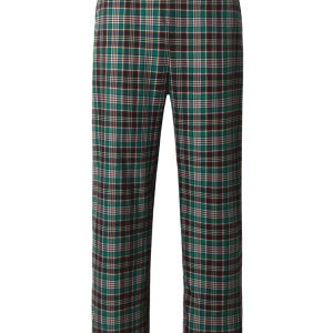 Baggy Caro Pants In Green