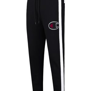 Champion Sweatpants With Side Stripe In Black