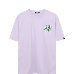 No Smile Tee Purple
