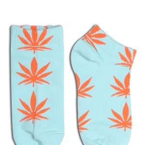 Stay Smokin Shoes Sock In Blue
