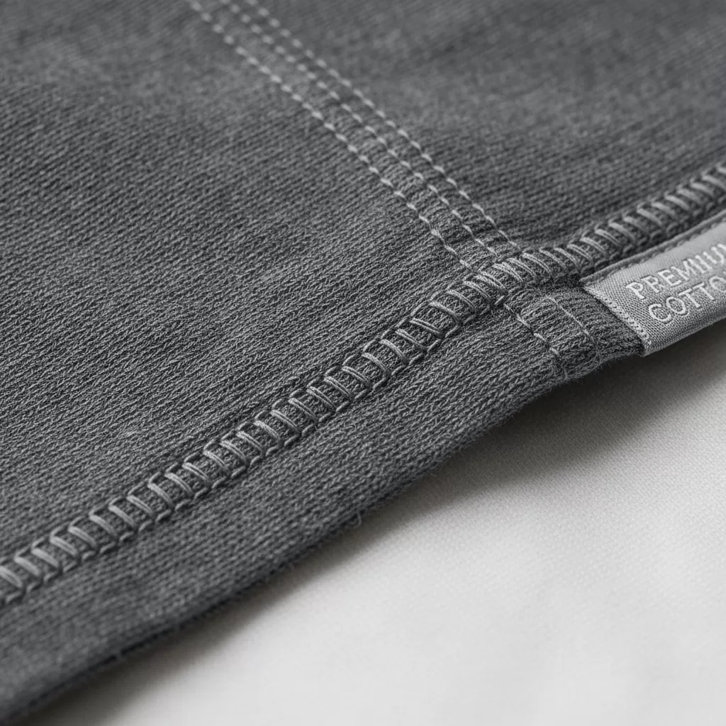 gemini_image_1770601161 Kiểm tra kỹ đường may và chất liệu vải là yếu tố then chốt để chọn được áo thun bền đẹp