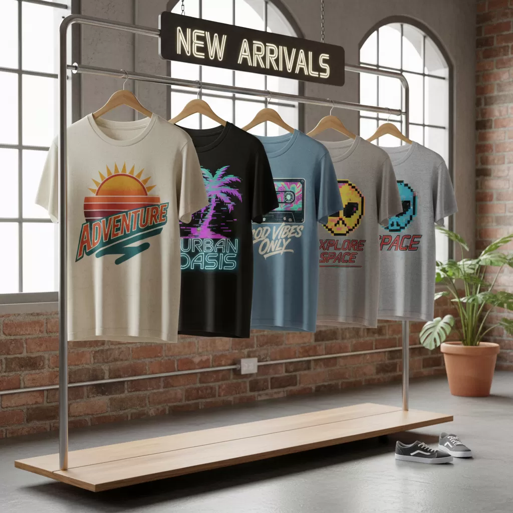 gemini_image_1770601787 Sự đa dạng trong các thiết kế đồ họa mang đến nhiều lựa chọn phong cách cho người mặc