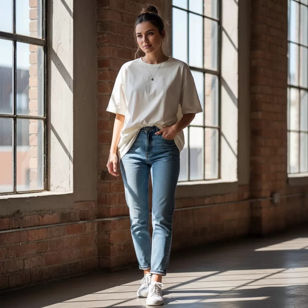 gemini_image_1770602374 Kỹ thuật sơ vin vạt trước giúp tạo điểm nhấn vòng eo và tăng hiệu ứng chiều cao