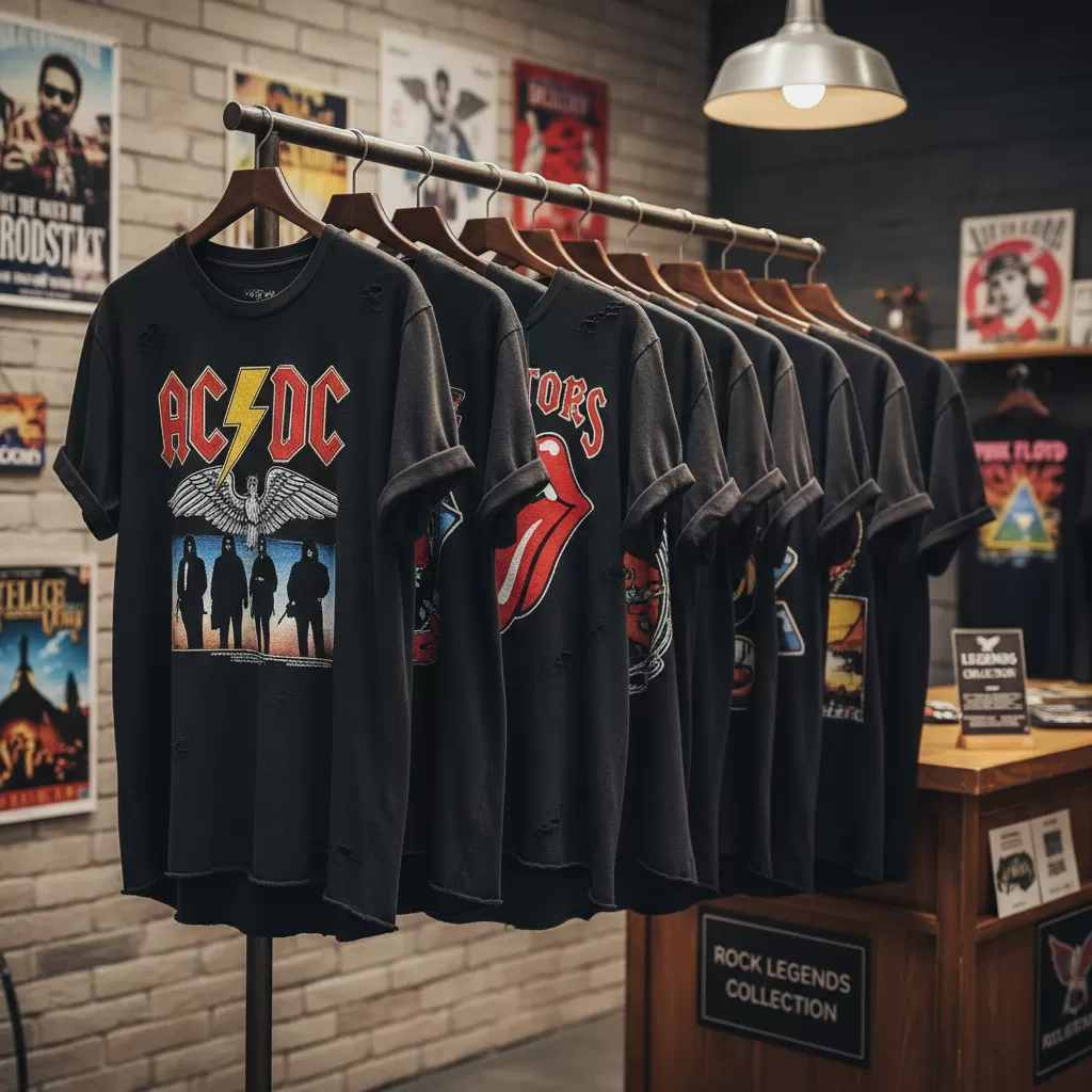gemini_image_1770605070-1 Thiết kế đặc trưng của các ban nhạc Rock kinh điển tạo nên sức hút khó cưỡng