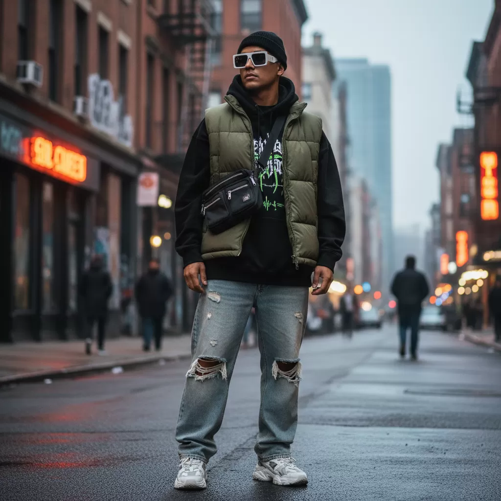 gemini_image_1770608670 Quần jean là linh hồn của phong cách thời trang đường phố hiện đại