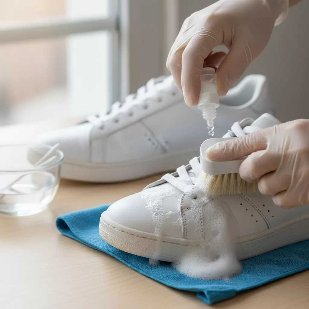 Vệ sinh giày đúng cách là yếu tố tiên quyết để giữ đôi sneaker luôn như mới