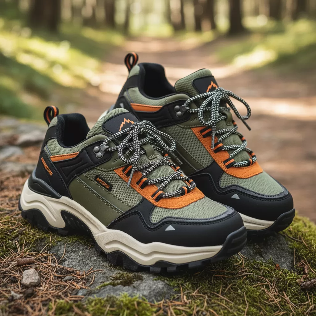 Sneaker năng động với phần đế chắc chắn là lựa chọn lý tưởng cho các hoạt động ngoài trời