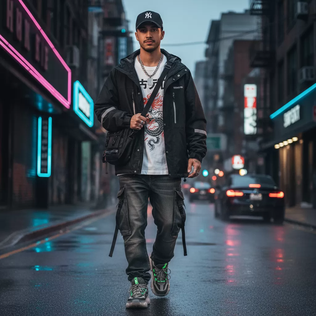 Phong cách streetwear mang lại vẻ ngoài năng động và cá tính cho nam giới