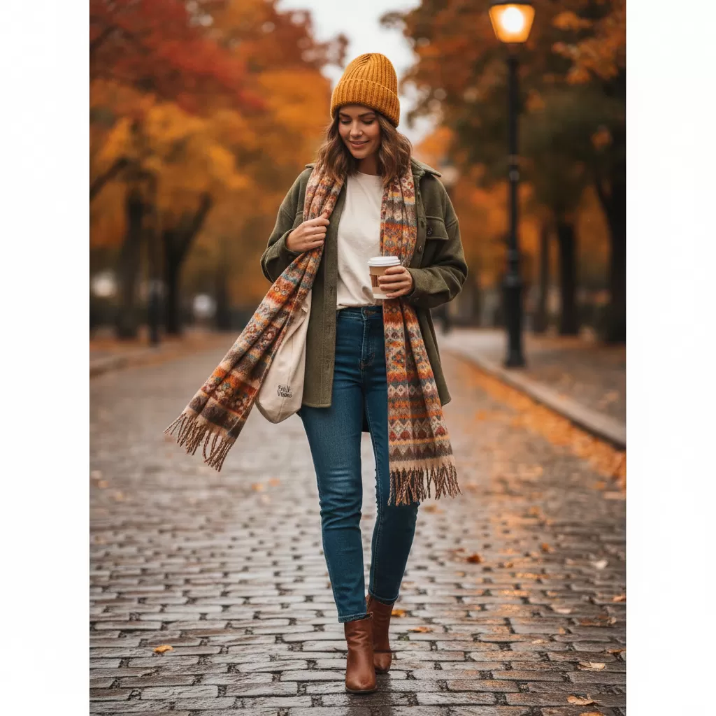 gemini_image_1770617687 Sự kết hợp hoàn hảo giữa áo thun và áo khoác mang lại vẻ ngoài sành điệu trong ngày trời mát