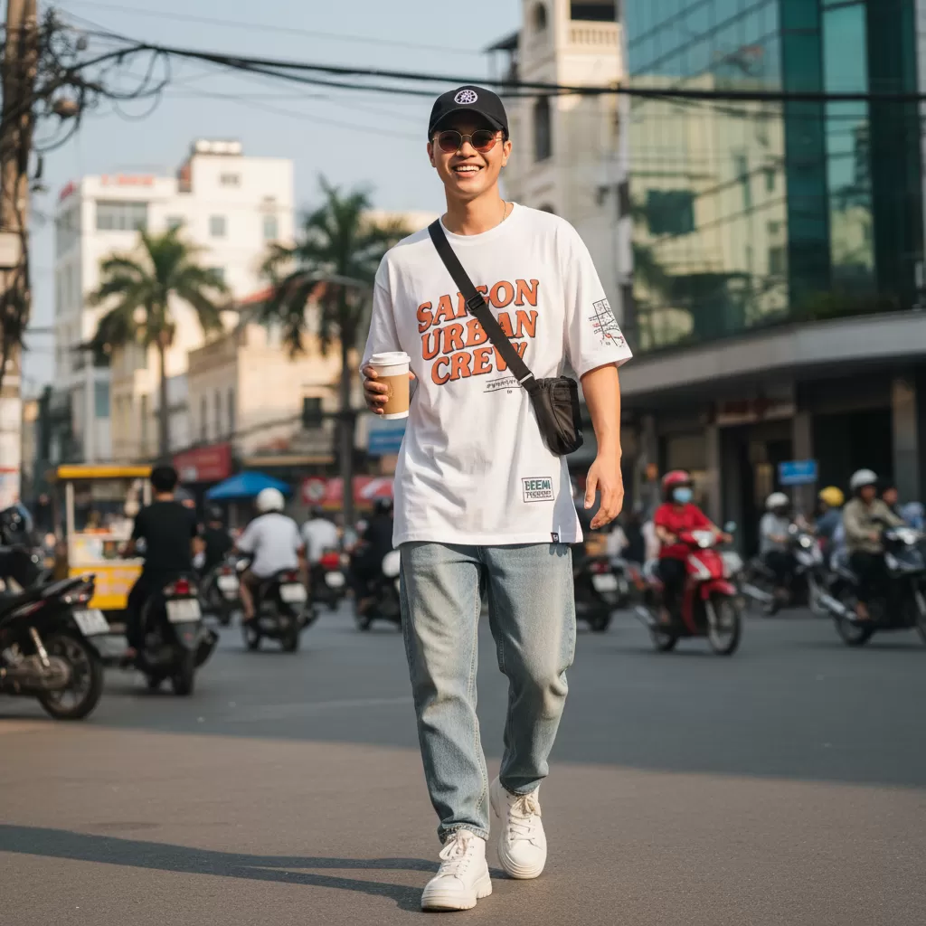 Áo thun local brand Sài Gòn ngày càng khẳng định vị thế vững chắc trong lòng giới trẻ