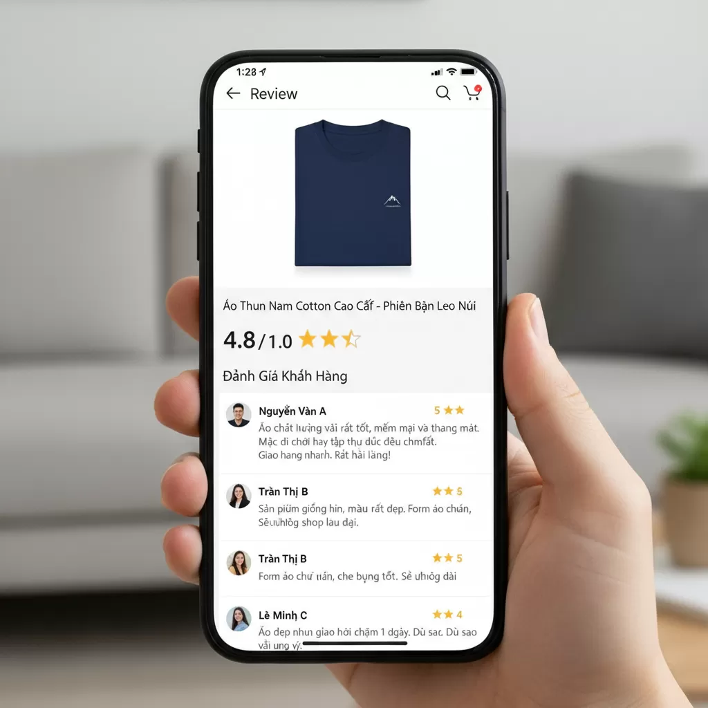 gemini_image_1770623750-1 Phản hồi thực tế từ người mua là cơ sở quan trọng để đánh giá chất lượng sản phẩm