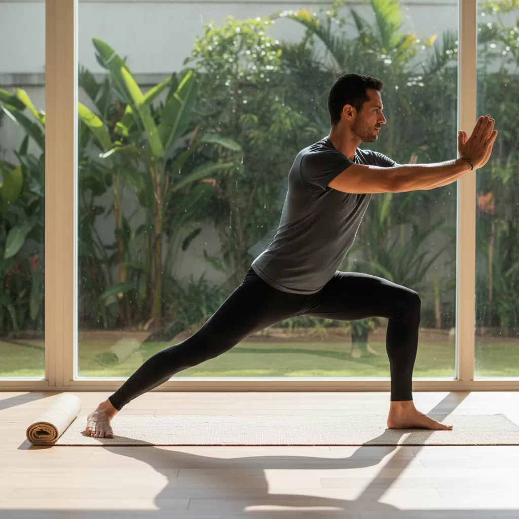 gemini_image_1770624054-1 Sự linh hoạt của vải 4 chiều hỗ trợ tối đa cho các hoạt động thể thao và vận động ngoài trời