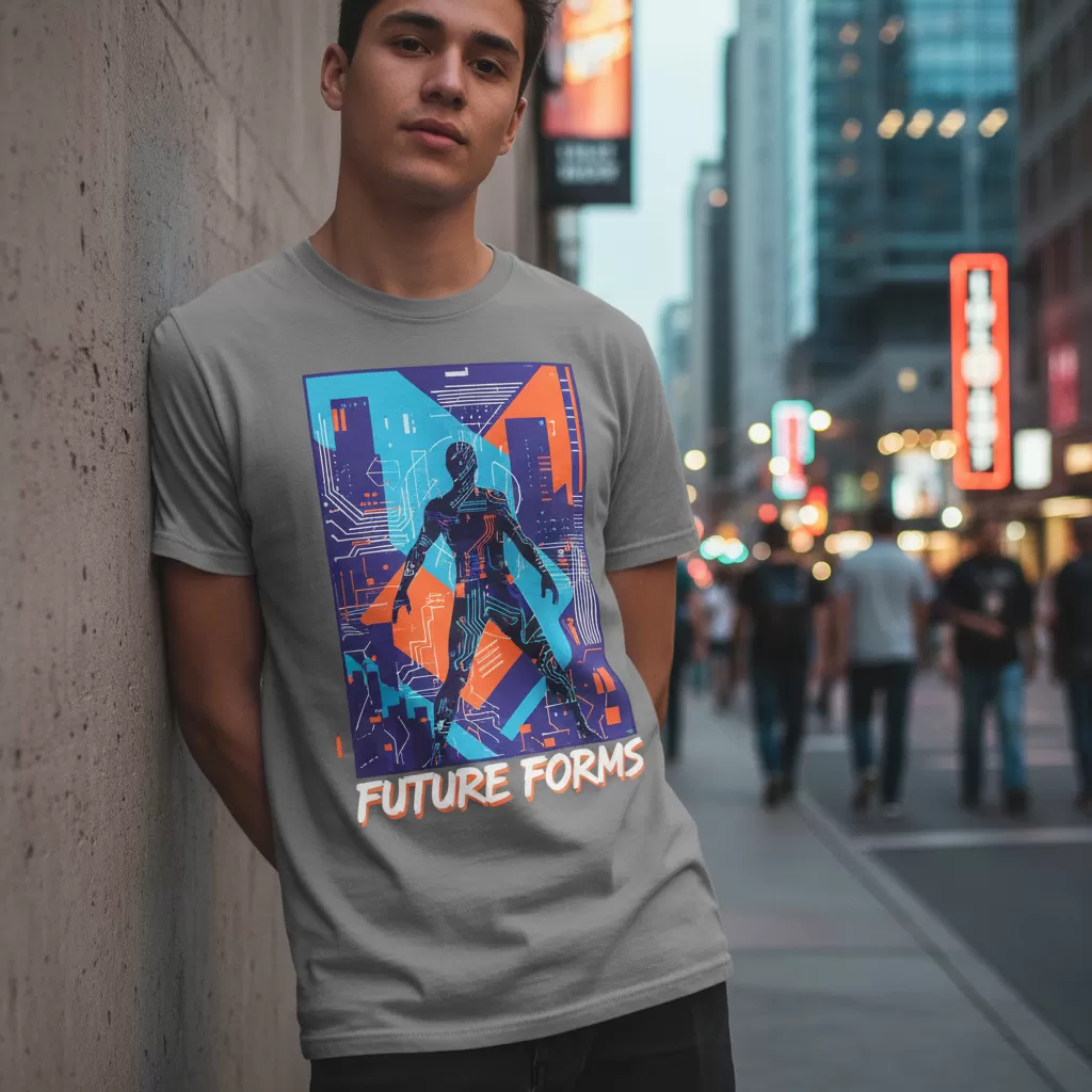 gemini_image_1770624601 Áo thun graphic là món đồ thời trang phổ biến nhưng đòi hỏi quy trình bảo quản khắt khe