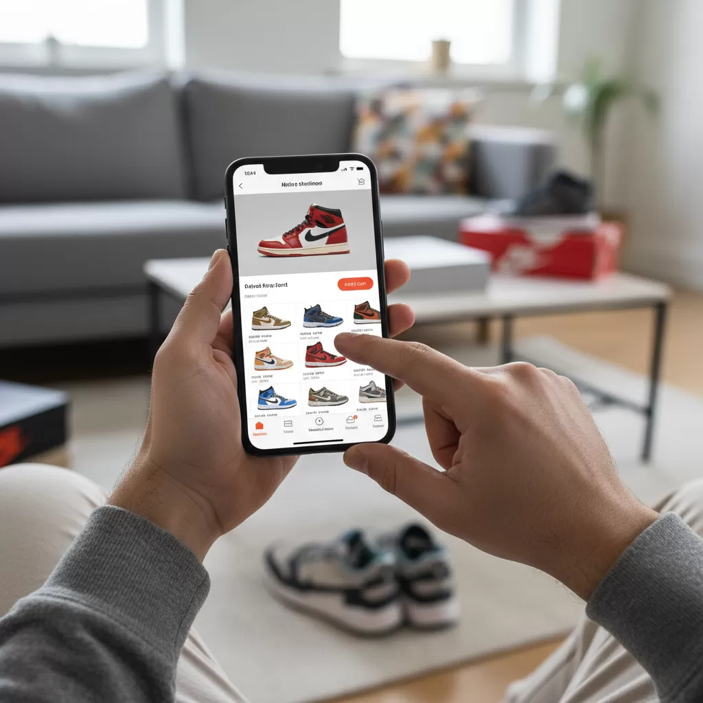 Mua sneaker online đòi hỏi người dùng cần có kỹ năng chọn size chuẩn xác