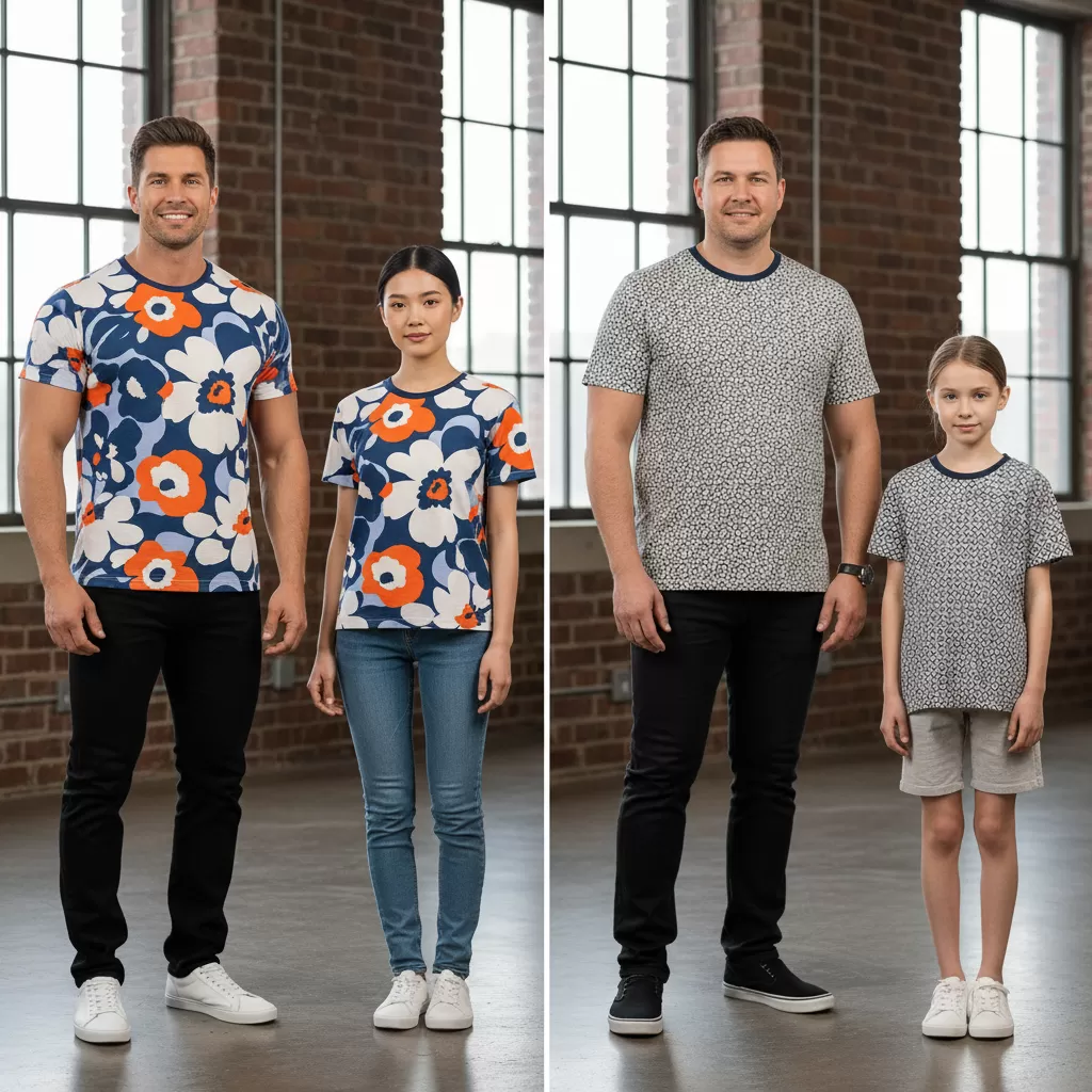 gemini_image_1770628471 Kích thước họa tiết đóng vai trò quan trọng trong việc cân đối vóc dáng và tỷ lệ cơ thể